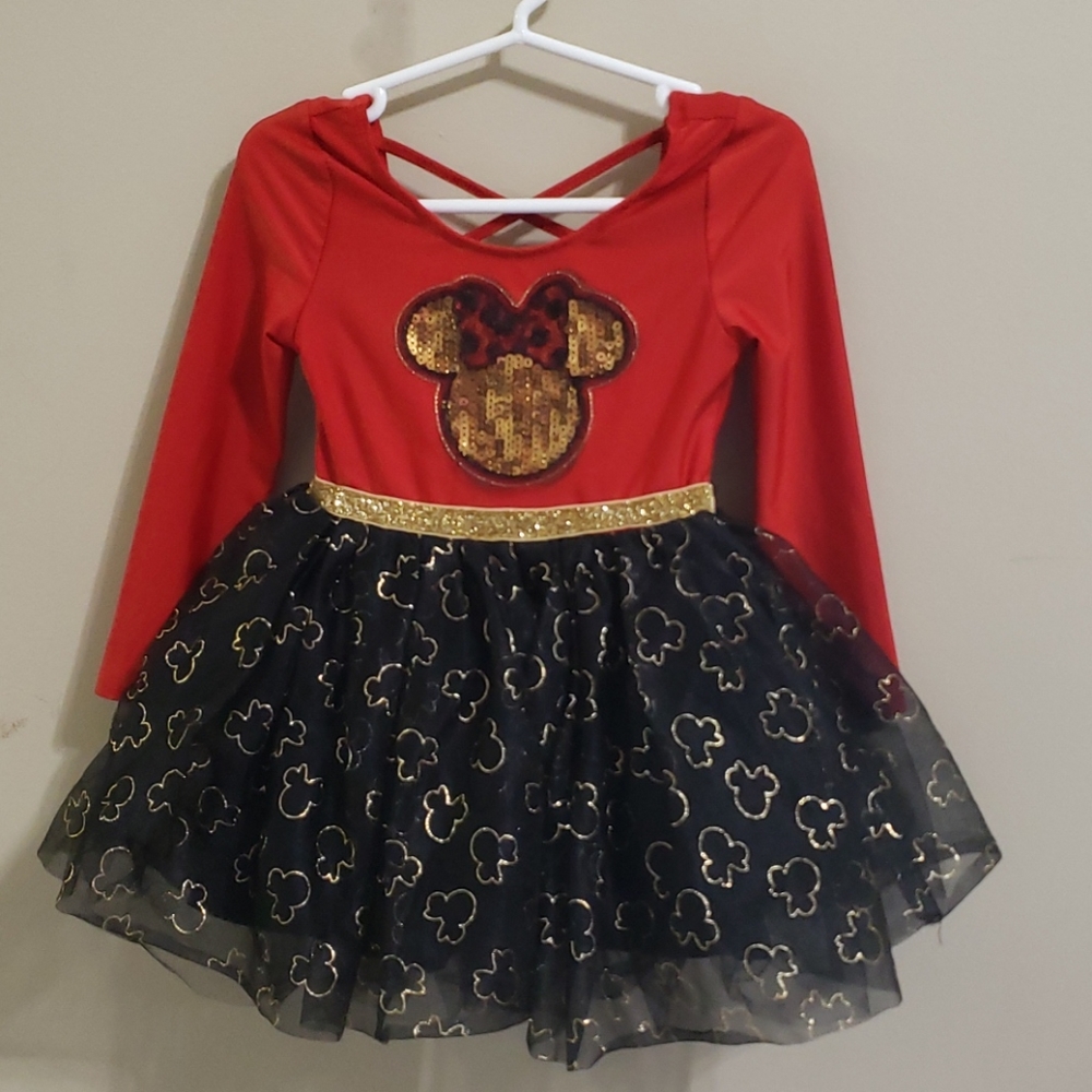 Minnie Mouse Leotard Tutu Dress